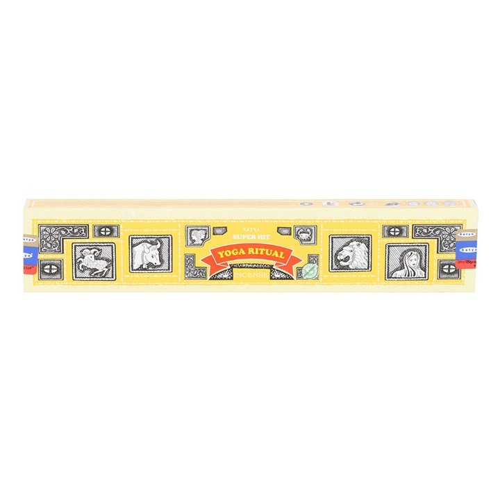 12 Packs of Superhit Yoga Ritual Incense Sticks by Satya - Scents & Gifts UK