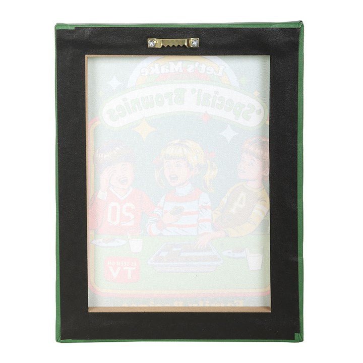 19x25cm Let's Make Brownies Canvas Plaque by Steven Rhodes - Scents & Gifts UK