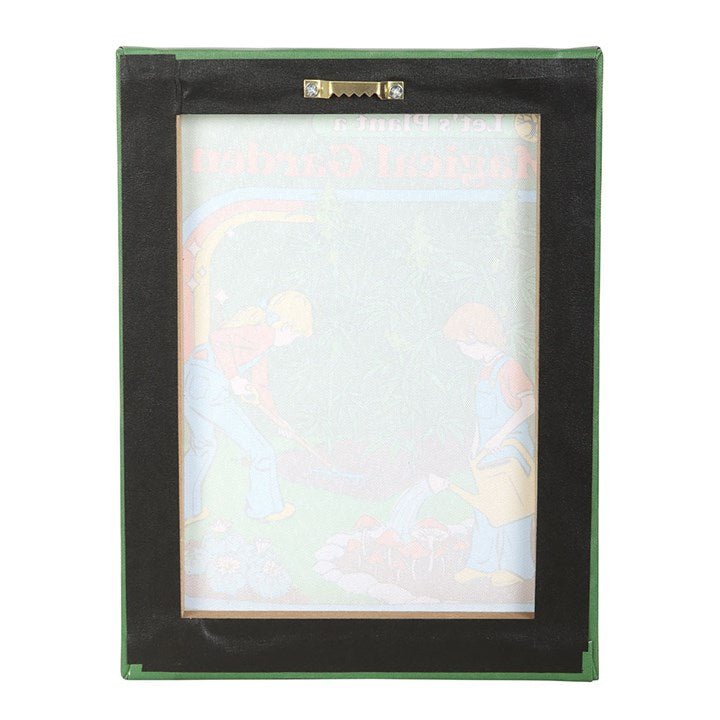 19x25cm Magical Garden Canvas Plaque by Steven Rhodes - Scents & Gifts UK