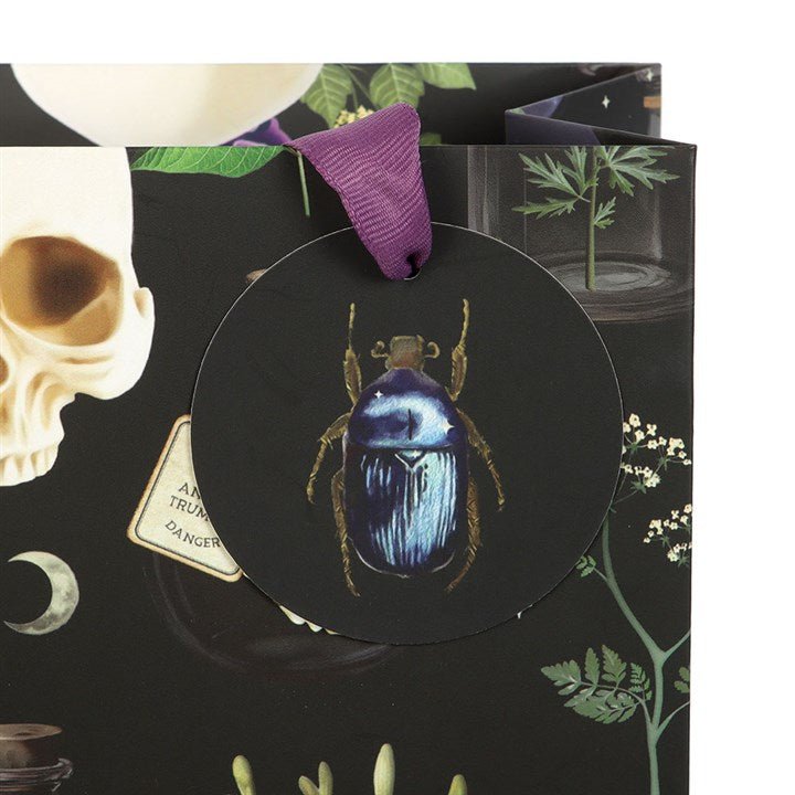 23cm Venom & Vines Print Gift Bag - Scents & Gifts UK