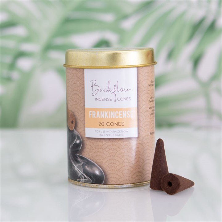 6 Tins of Elements Frankincense Jumbo Backflow Cones - Scents & Gifts UK