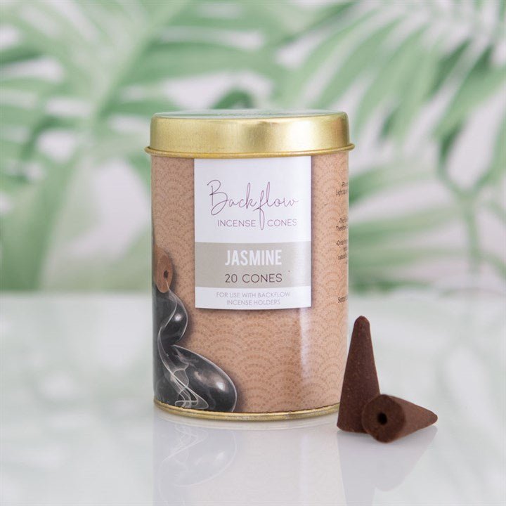 6 Tins of Elements Jasmine Jumbo Backflow Cones - Scents & Gifts UK