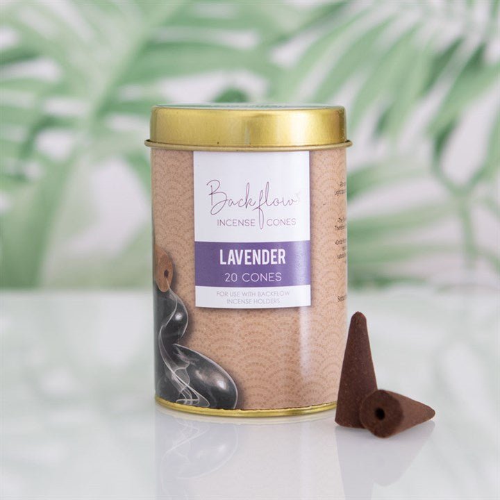 6 Tins of Elements Lavender Jumbo Backflow Cones - Scents & Gifts UK