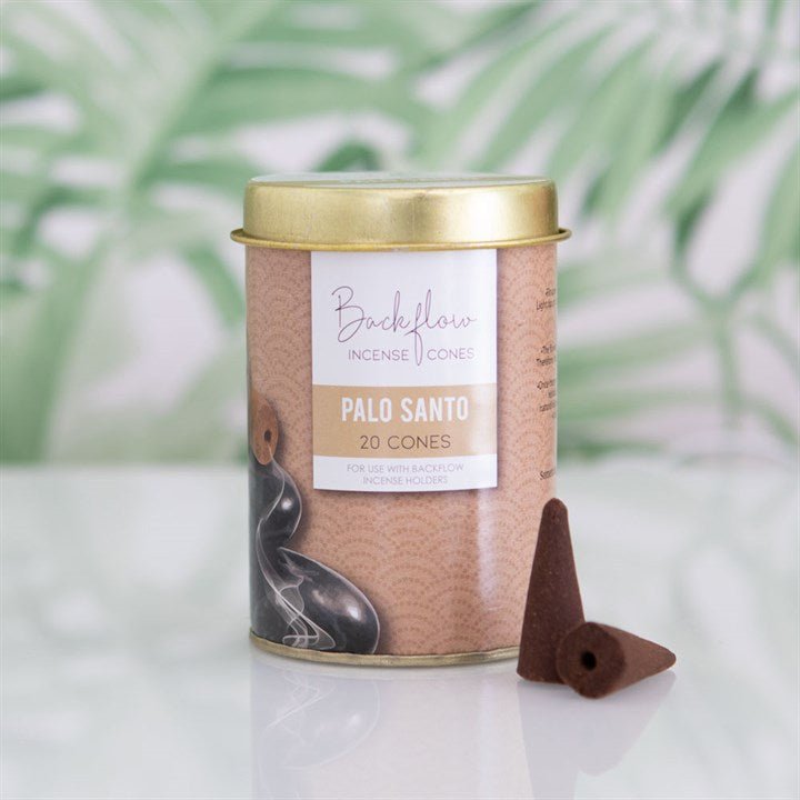 6 Tins of Elements Palo Santo Jumbo Backflow Cones - Scents & Gifts UK