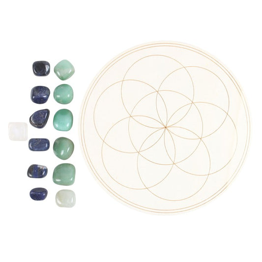 Seed of Life Crystal Grid Set