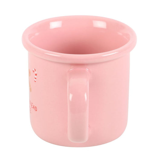 Pink Gingerbread Latte Mug