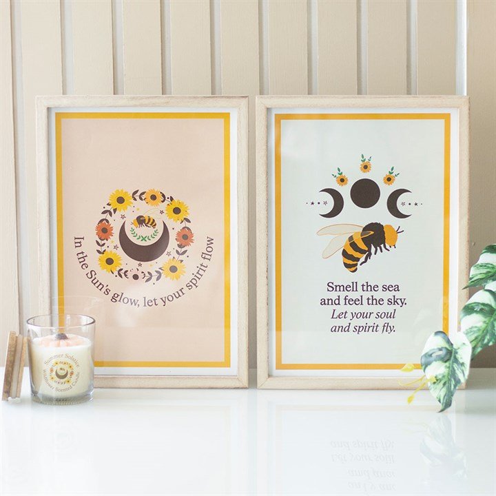 Bee Radiant Bee Framed Wall Art Print - Scents & Gifts UK