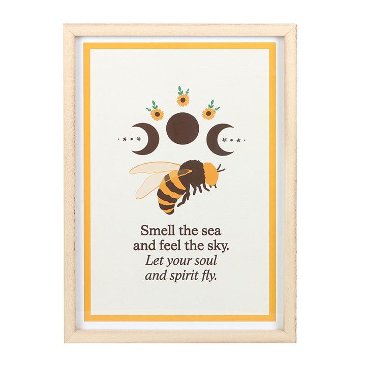 Bee Radiant Bee Framed Wall Art Print - Scents & Gifts UK