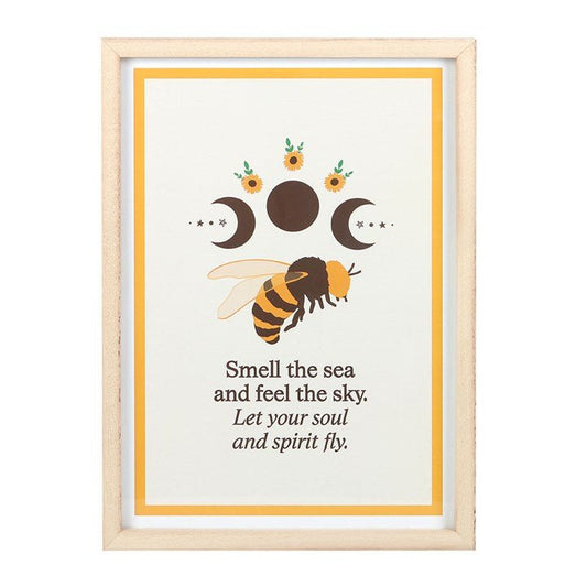 Bee Radiant Bee Framed Wall Art Print - Scents & Gifts UK