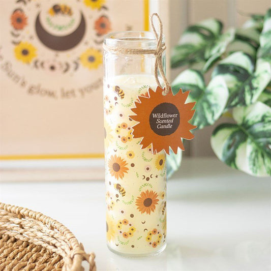 Bee Radiant Wildflower Tube Candle - Scents & Gifts UK