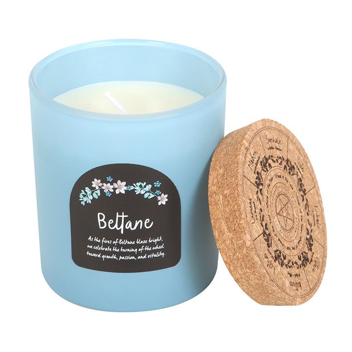 Beltane Orange Blossom Wheel of the Year Candle - Scents & Gifts UK
