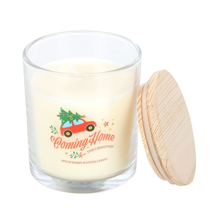 Coming Home for Christmas Spiced Berry Candle - Scents & Gifts UK