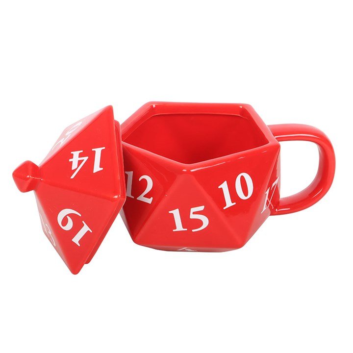 D20 Gaming Dice Shaped Mug - Scents & Gifts UK