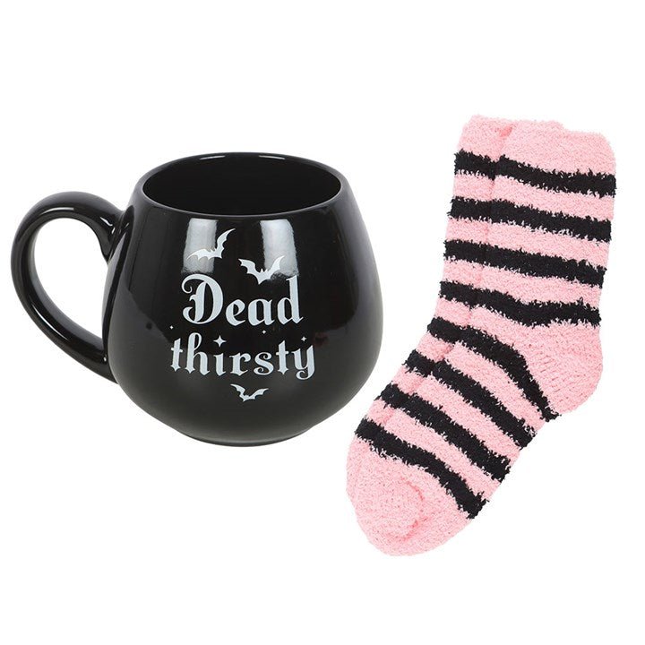 Dead Thirsty Mug and Socks Set - Scents & Gifts UK
