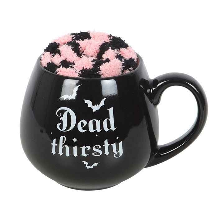 Dead Thirsty Mug and Socks Set - Scents & Gifts UK