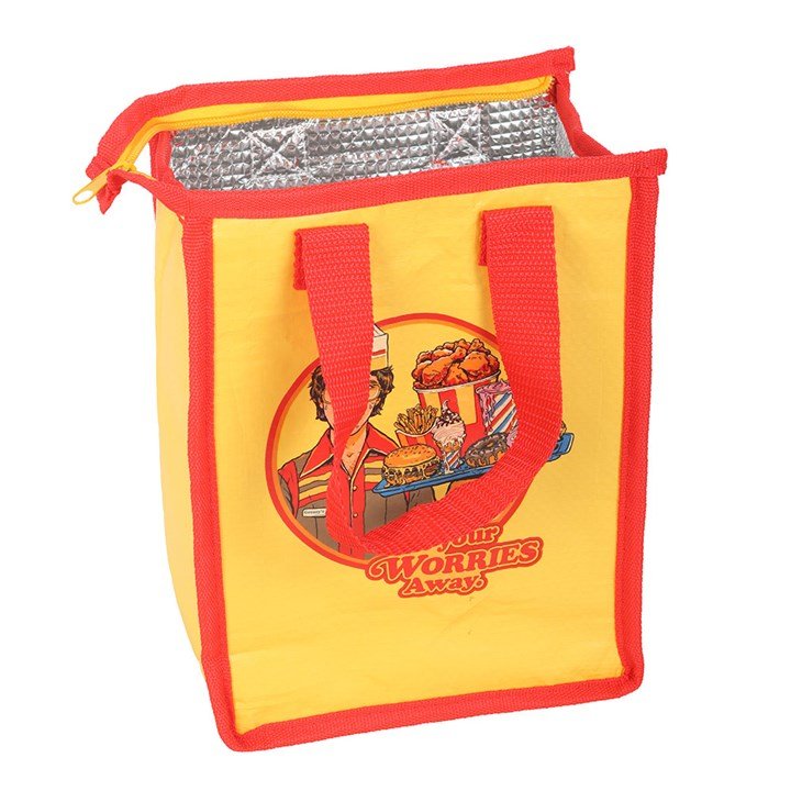 Eat Your Worries Lunch Bag by Steven Rhodes - Scents & Gifts UK