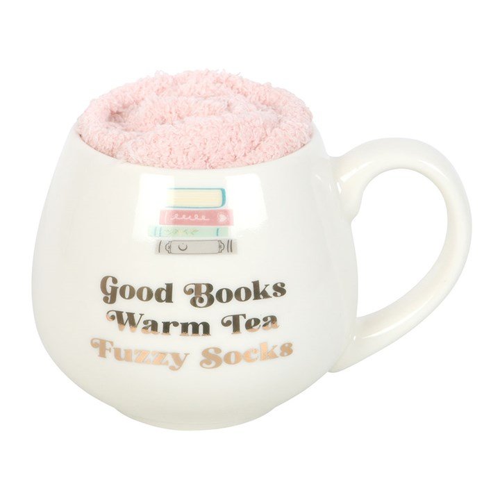 Good Books Mug and Socks Set - Scents & Gifts UK