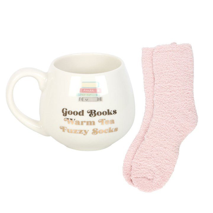 Good Books Mug and Socks Set - Scents & Gifts UK