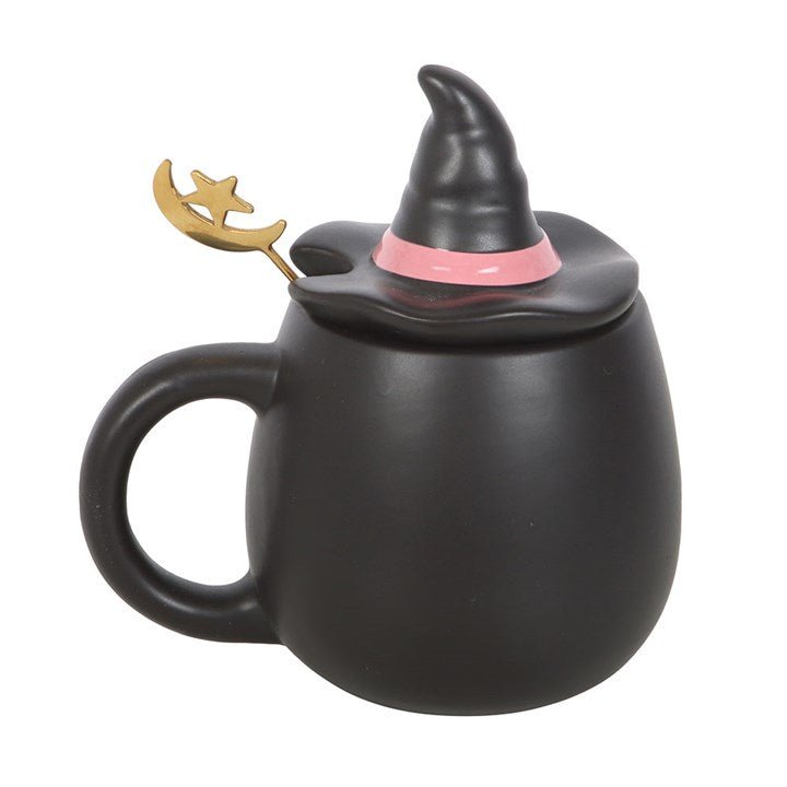 Good Witch Lidded Mug with Spoon - Scents & Gifts UK