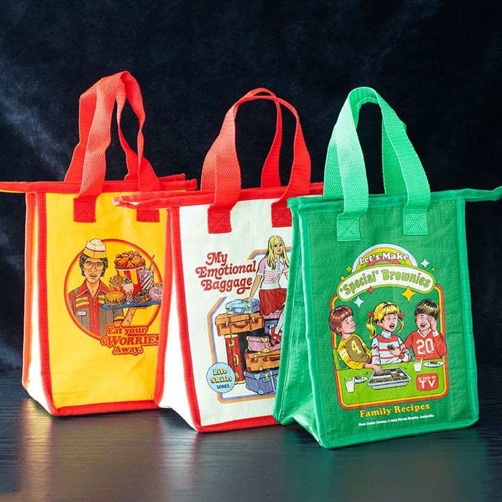 Let's Make Brownies Lunch Bag by Steven Rhodes - Scents & Gifts UK