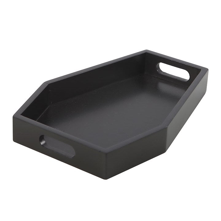 Plain Black Coffin Trinket Tray - Scents & Gifts UK