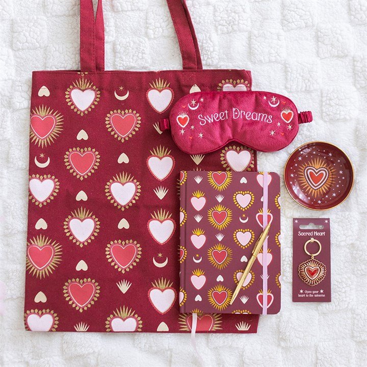 Sacred Heart Print Tote Bag - Scents & Gifts UK
