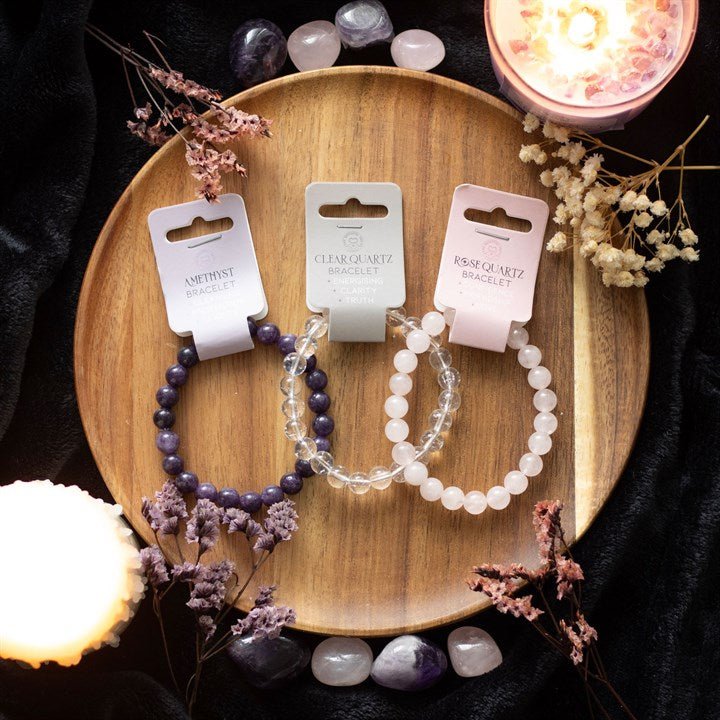 Set of 36 Healing Crystal Bracelets - Scents & Gifts UK