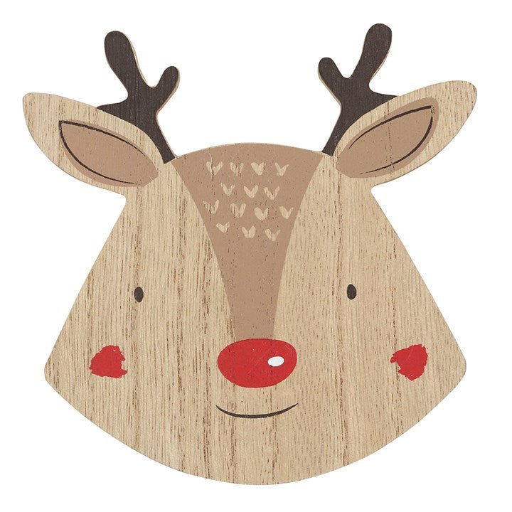 Set of 4 Reindeer Coasters - Scents & Gifts UK