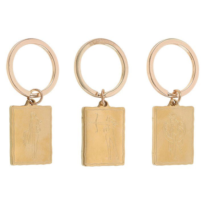 Set of 6 Goddess Energy Keyrings - Scents & Gifts UK