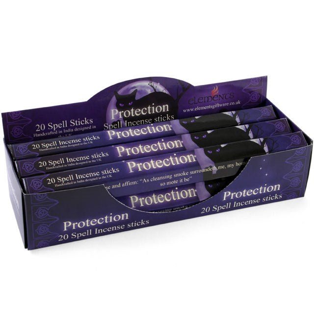 Set of 6 Packets of Protection Spell Incense Sticks by Lisa Parker - Scents & Gifts UK