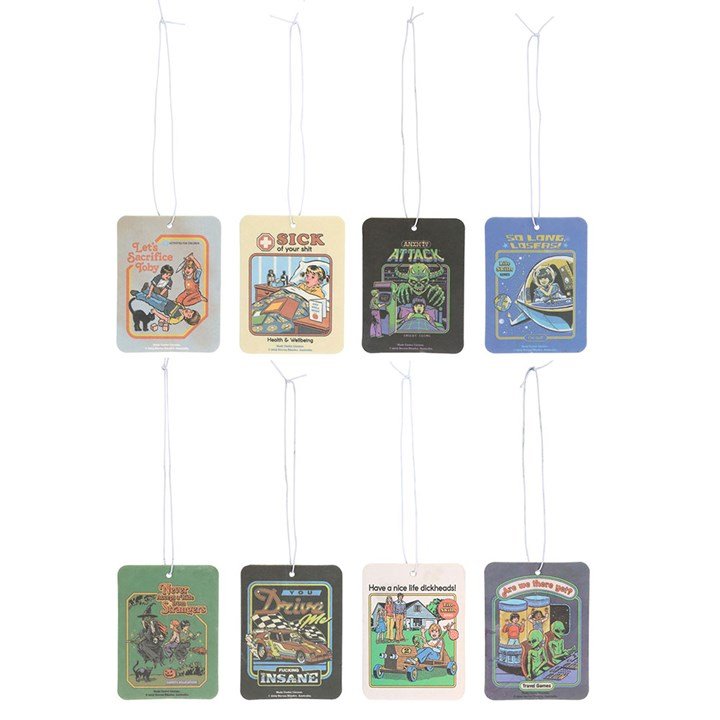 Set of 8 Air Fresheners by Steven Rhodes - Scents & Gifts UK