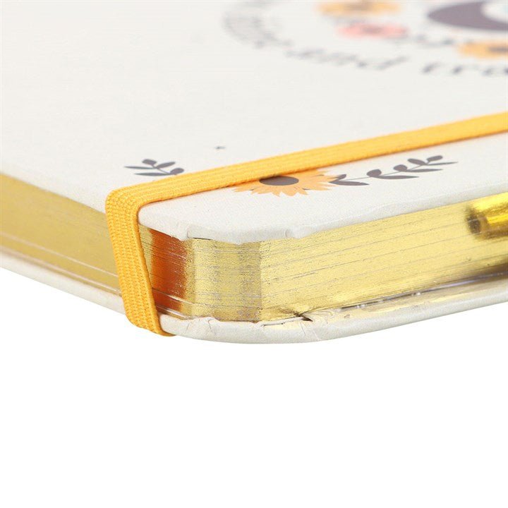 Set Your Intentions Journal with Citrine Pen - Scents & Gifts UK