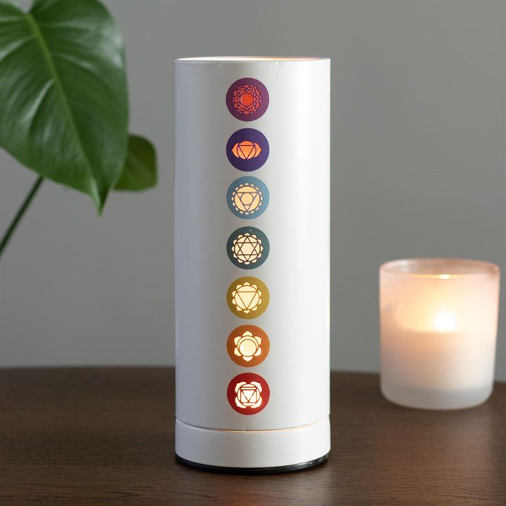 Seven Chakra Electric Aroma Lamp - Scents & Gifts UK