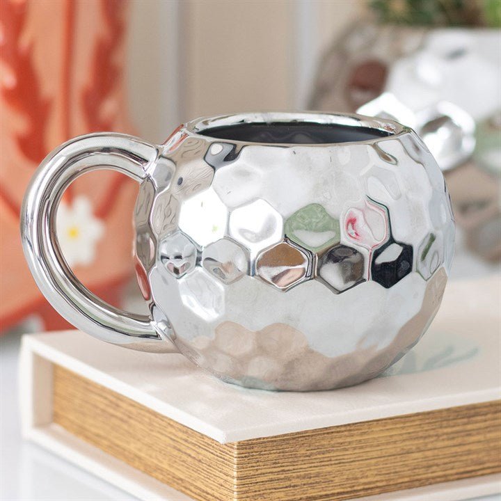 Silver Disco Ball Mug - Scents & Gifts UK