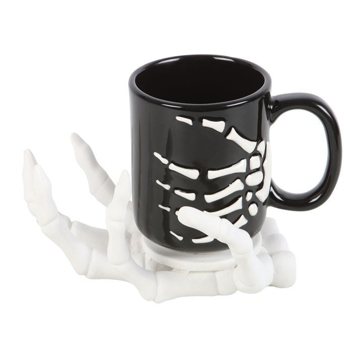 Skeleton Hand Coaster and Candle Holder - Scents & Gifts UK