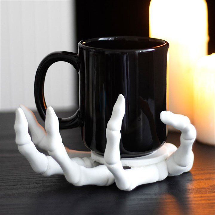 Skeleton Hand Coaster and Candle Holder - Scents & Gifts UK