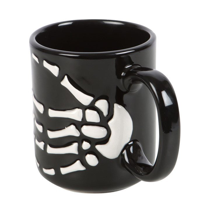 Skeleton Hand Mug - Scents & Gifts UK