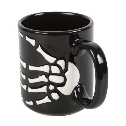 Skeleton Hand Mug - Scents & Gifts UK