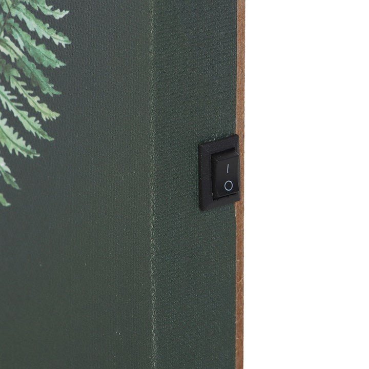 Sleeping Fox Light Up Canvas Plaque - Scents & Gifts UK