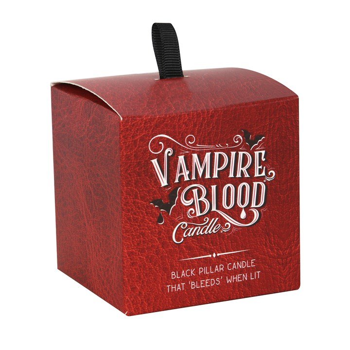 Small Vampire Blood Pillar Candle - Scents & Gifts UK
