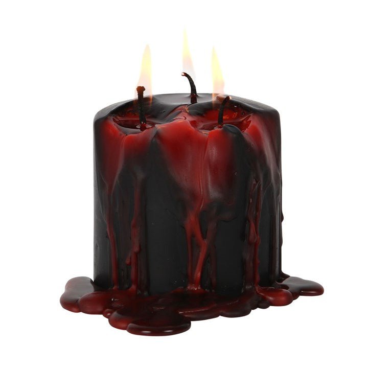 Small Vampire Blood Pillar Candle - Scents & Gifts UK