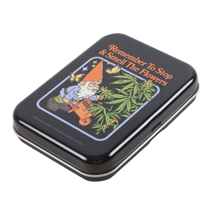 Smell the Flowers Stash Tin by Steven Rhodes - Scents & Gifts UK