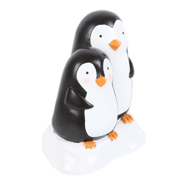 Snuggle Season Resin Penguin Ornament - Scents & Gifts UK