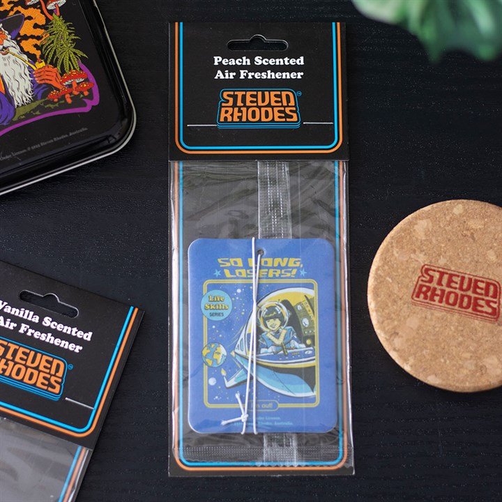 So Long Losers Peach Air Freshener by Steven Rhodes - Scents & Gifts UK