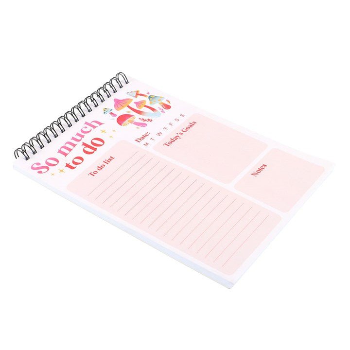 So Much To Do Mushroom List Pad - Scents & Gifts UK