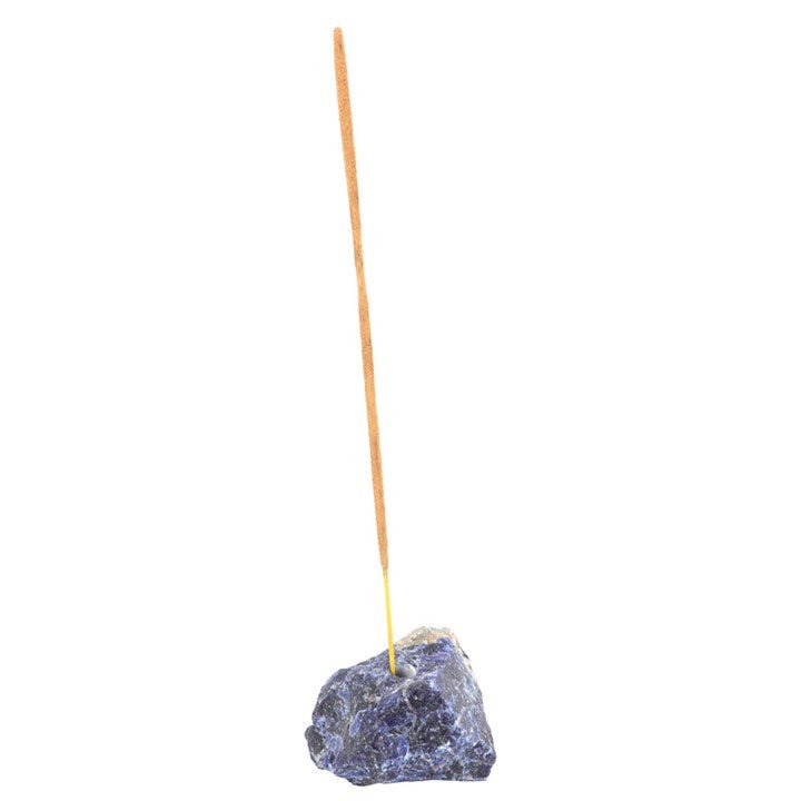 Sodalite Crystal Incense Stick Holder - Scents & Gifts UK