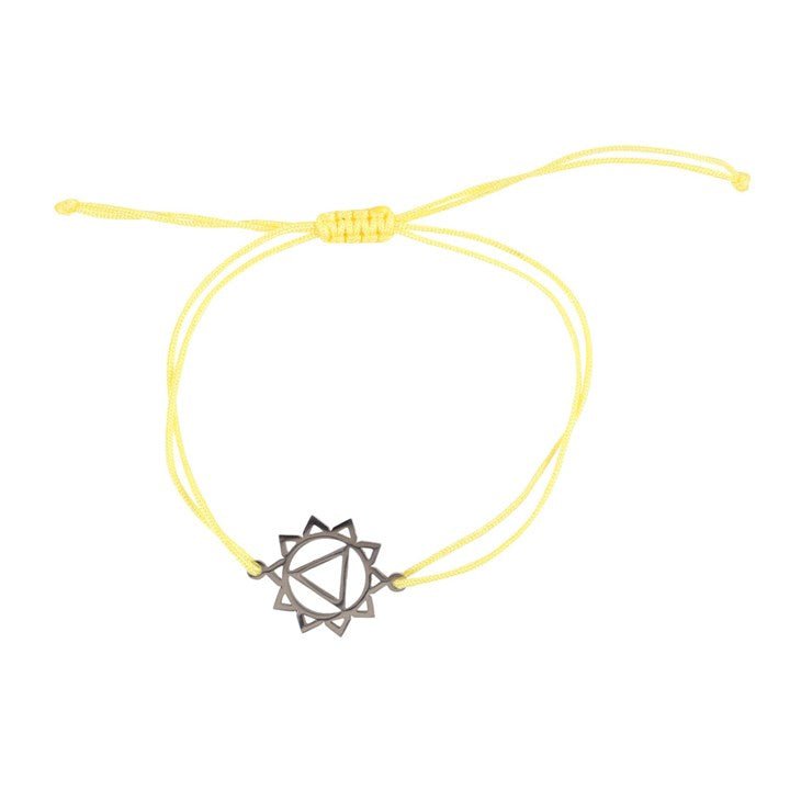 Solar Plexus Chakra Charm Bracelet - Scents & Gifts UK