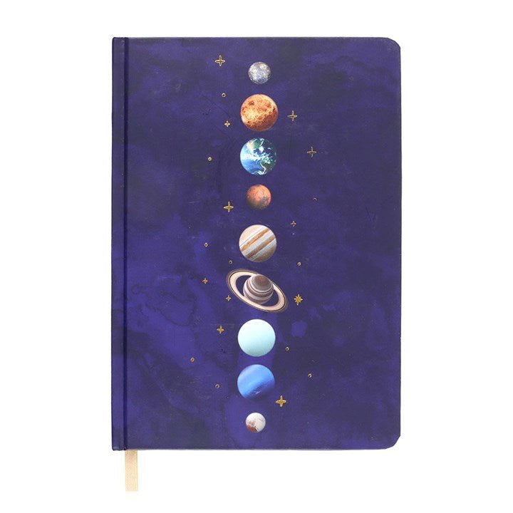 Solar System A5 Notebook - Scents & Gifts UK