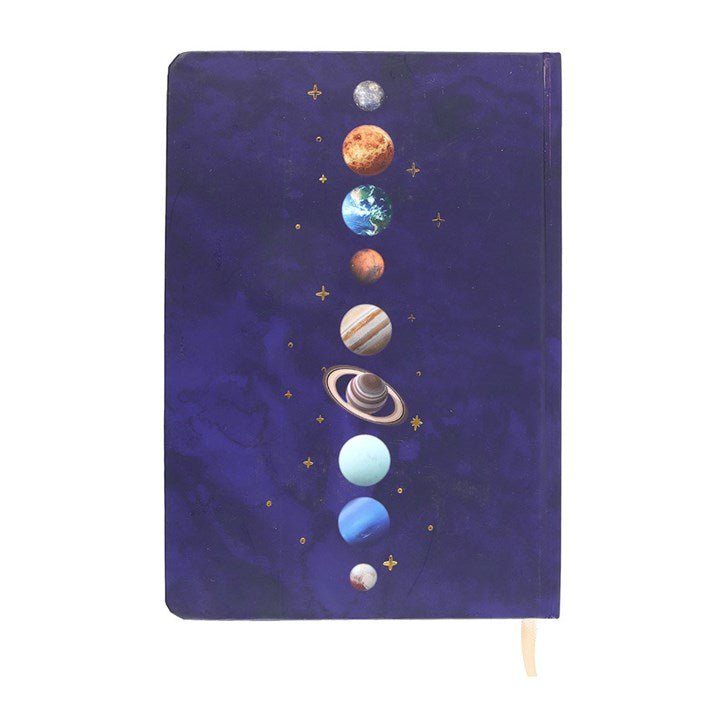 Solar System A5 Notebook - Scents & Gifts UK