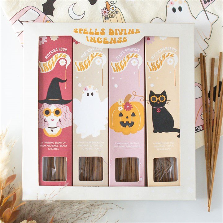 Spells Divine Halloween Incense Stick Gift Set - Scents & Gifts UK